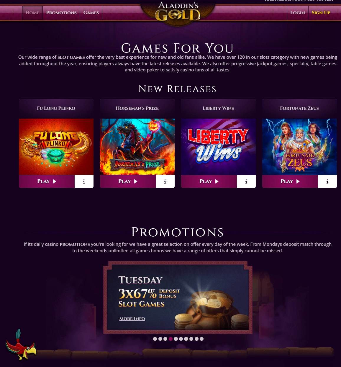 Our Take on Aladdin's Gold Casino
