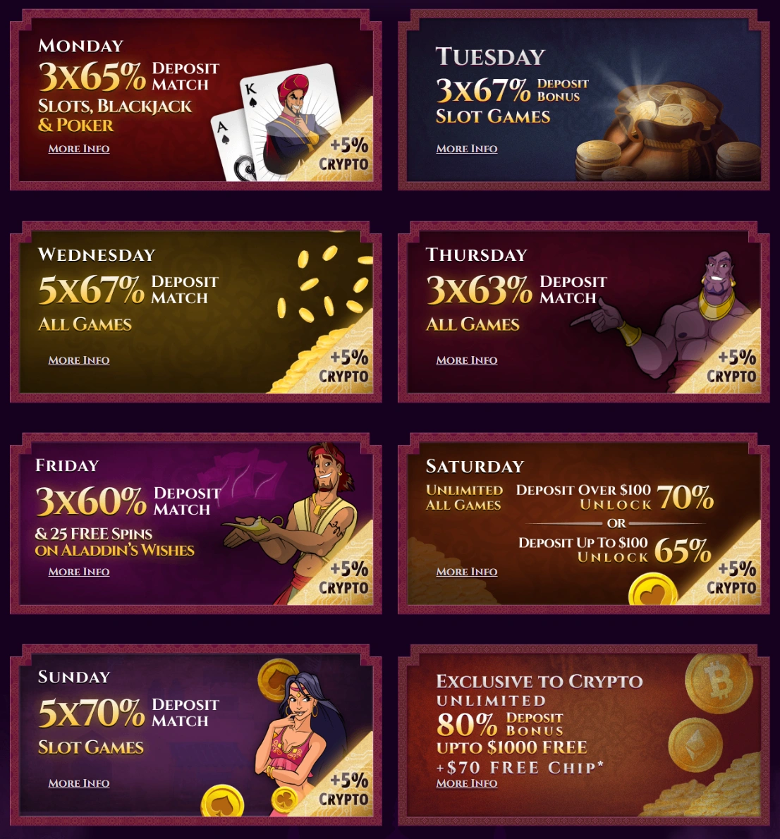 Aladdin's Gold Casino Promotions and Bonuses